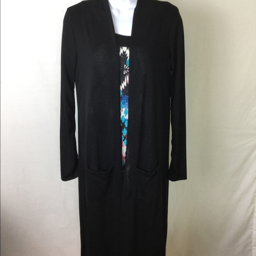 Agnes & Dora Black Smooth Duster XS